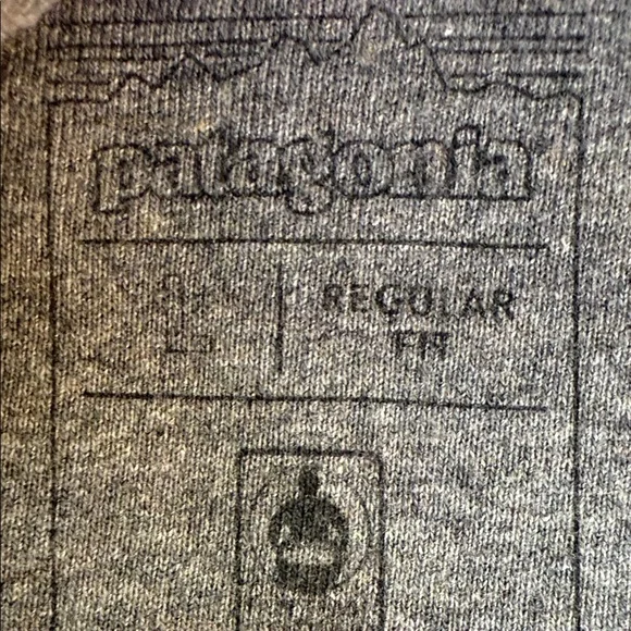 Patagonia Charcoal Men's Hoodie - Picture 3 of 3